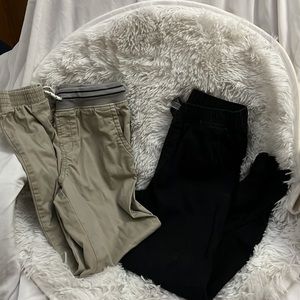 2 pairs of jogger style pants.  10-12. Never worn.